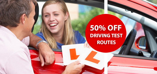 Norris Green driving test routes downloads for satnav and mobile