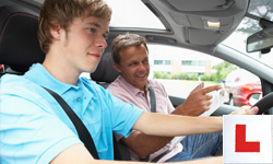 lessons for driving test row